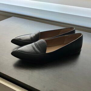 Everlane Modern Point Loafer in Black, Size 9.5